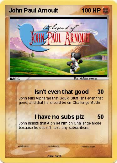 Pokemon John Paul Arnoult