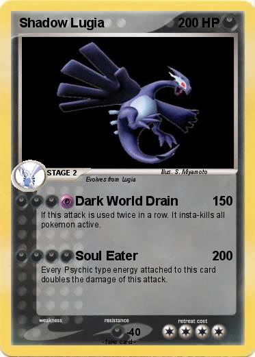 Pokemon Shadow Lugia