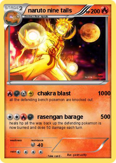 Pokemon naruto nine tails