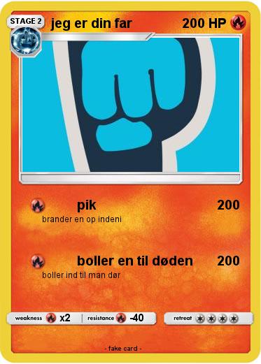 Pokemon jeg er din far