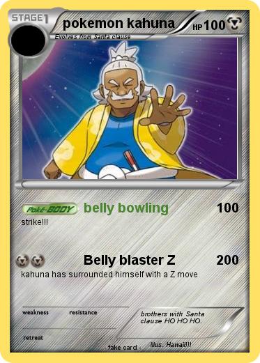 Pokemon pokemon kahuna