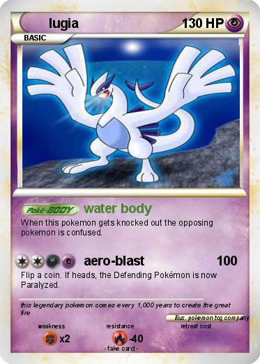 Pokemon lugia