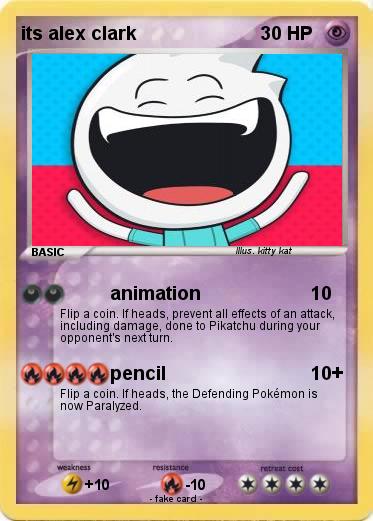 Pokemon its alex clark