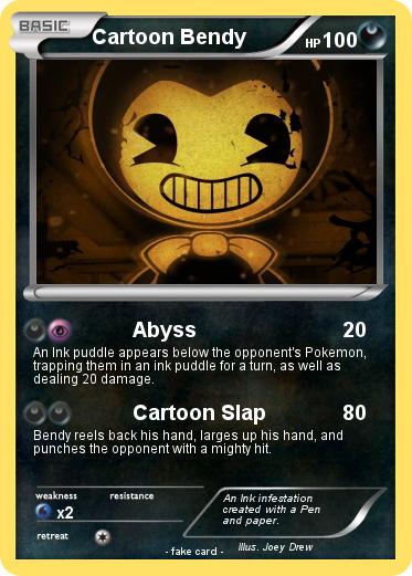 Pokemon Cartoon Bendy