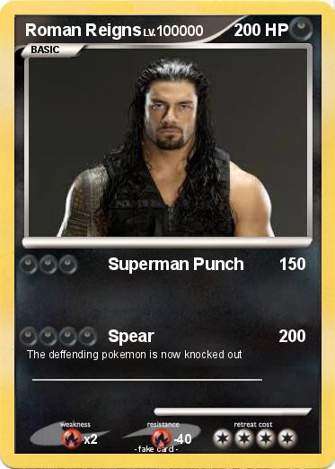 Pokemon Roman Reigns