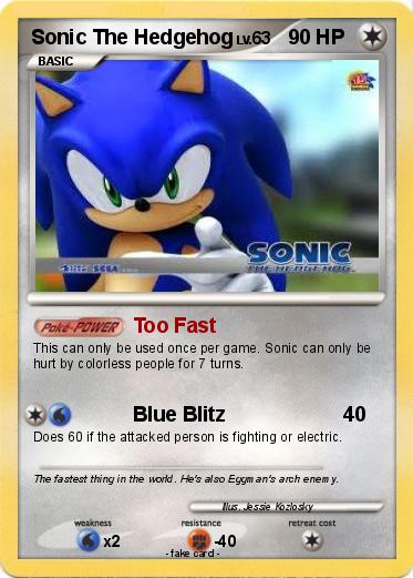 Pokemon Sonic The Hedgehog