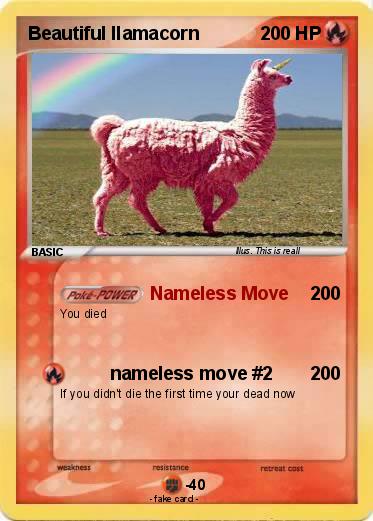 Pokemon Beautiful llamacorn