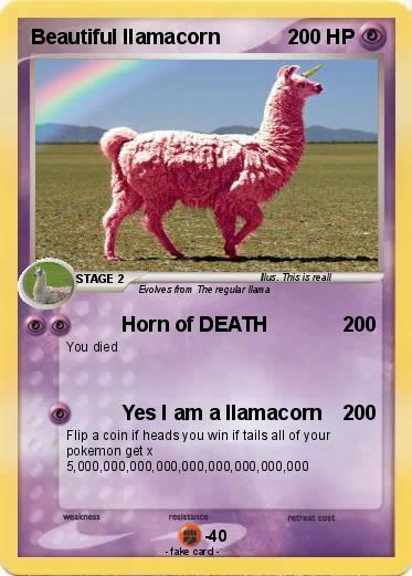 Pokemon Beautiful llamacorn