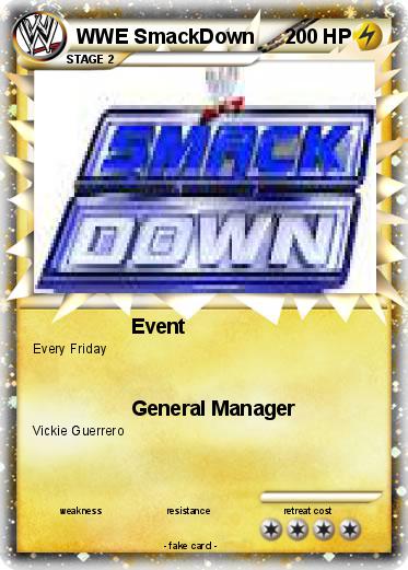 Pokemon WWE SmackDown
