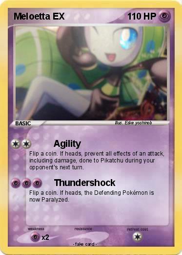 Pokemon Meloetta EX