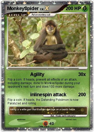 Pokemon MonkeySpider