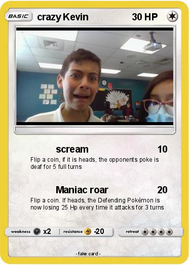 Pokemon crazy Kevin