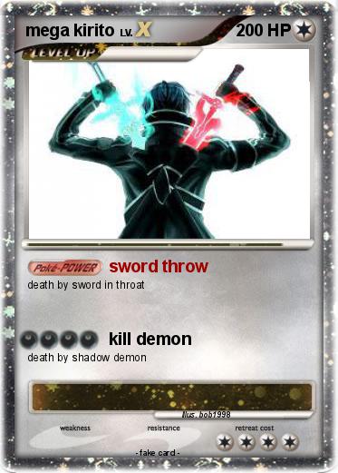 Pokemon mega kirito