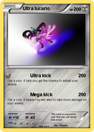 Pokemon Ultra lucario