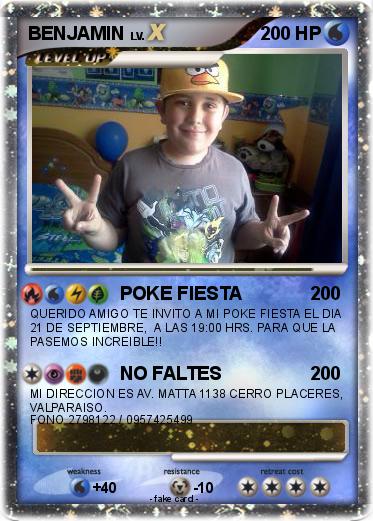 Pokemon BENJAMIN