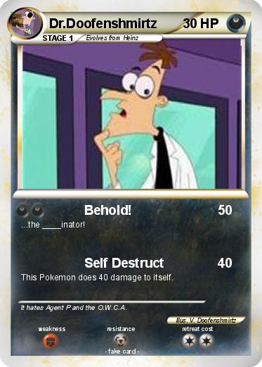 Pokemon Dr.Doofenshmirtz