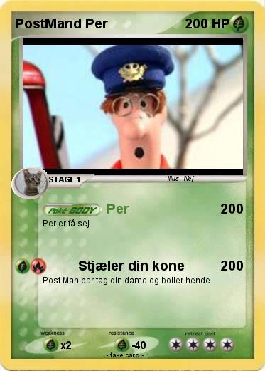 Pokemon PostMand Per
