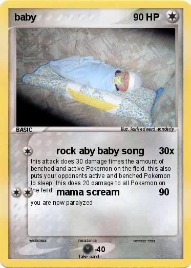 Pokemon baby