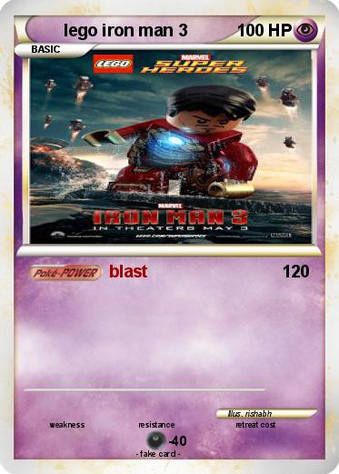 Pokemon lego iron man 3