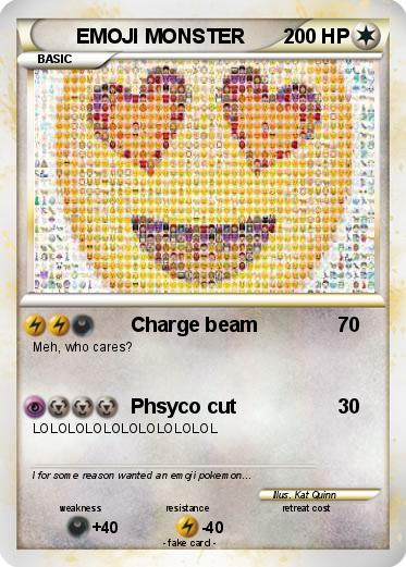 Pokemon EMOJI MONSTER