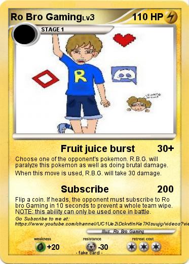 Pokemon Ro Bro Gaming