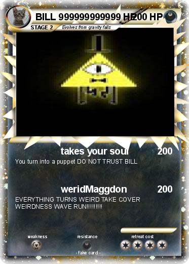 Pokemon BILL 999999999999 HP