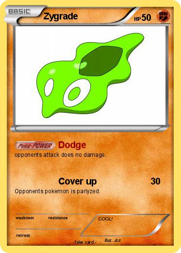Pokemon Zygrade