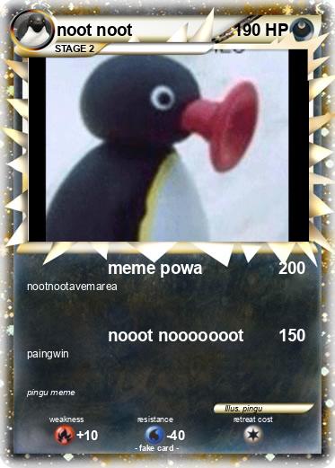 Pokemon noot noot