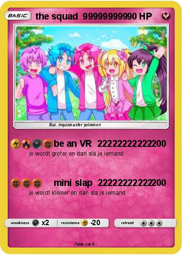 Pokemon the squad  999999999