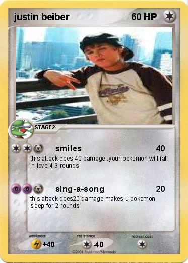 Pokemon justin beiber