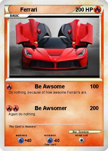 Pokemon Ferrari