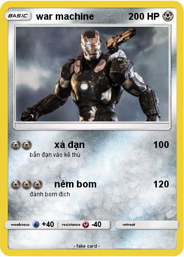 Pokemon war machine