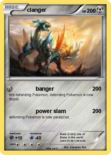 Pokemon clanger