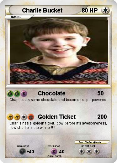 Pokemon Charlie Bucket