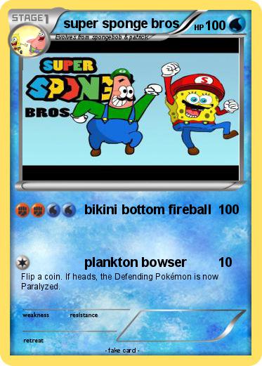 Pokemon super sponge bros