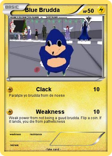 Pokemon Blue Brudda
