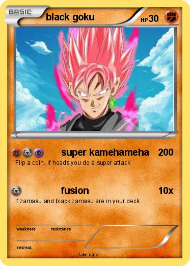 Pokemon black goku