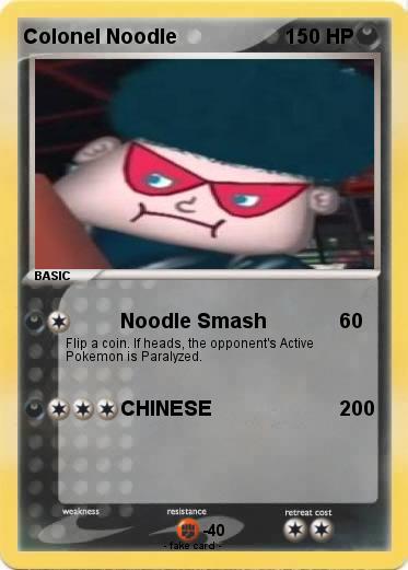 Pokemon Colonel Noodle