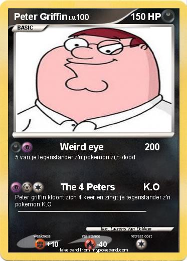 Pokemon Peter Griffin