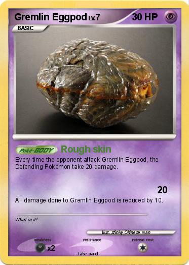 Pokemon Gremlin Eggpod