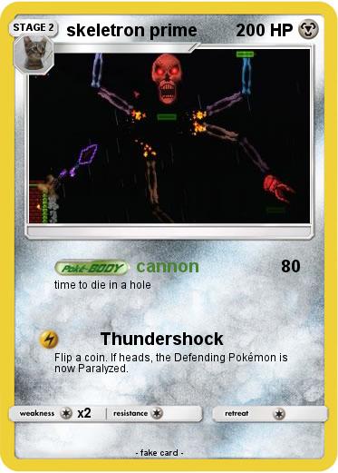 Pokemon skeletron prime