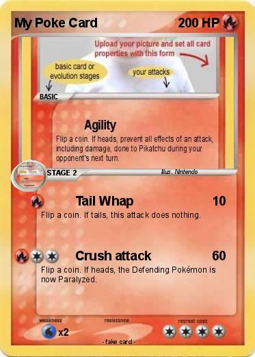 Pokemon My Poke Card