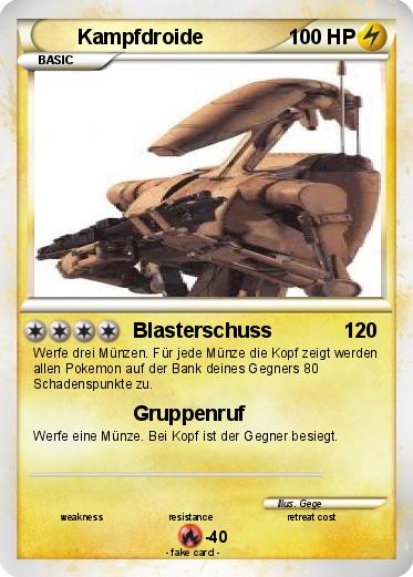 Pokemon Kampfdroide
