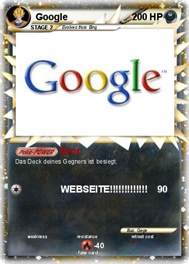 Pokemon Google
