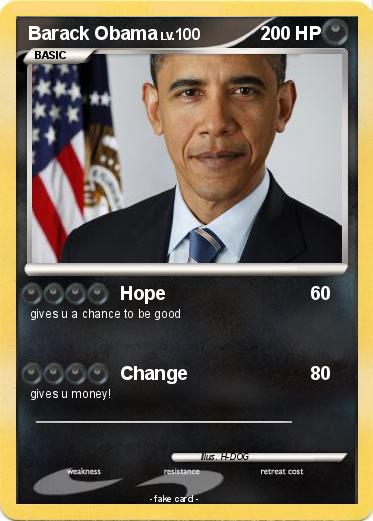Pokemon Barack Obama