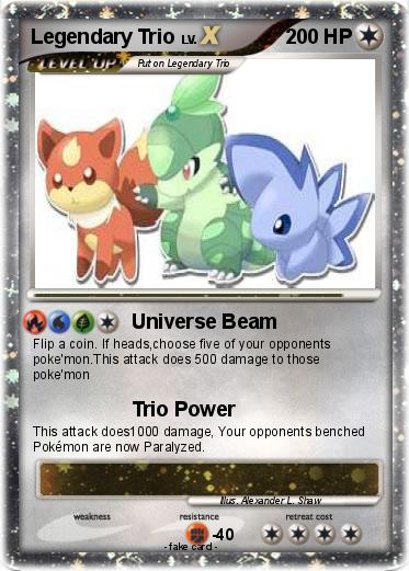 Pokemon Legendary Trio