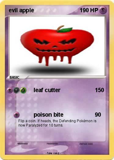 Pokemon evil apple