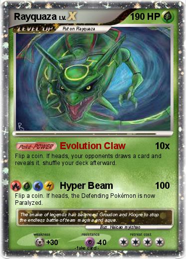 Pokemon Rayquaza