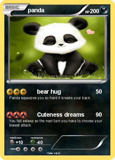 Pokemon panda