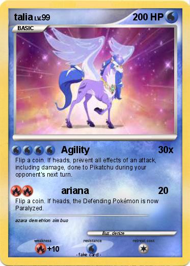Pokemon talia